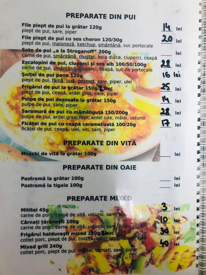 Menu de Varvari Pub