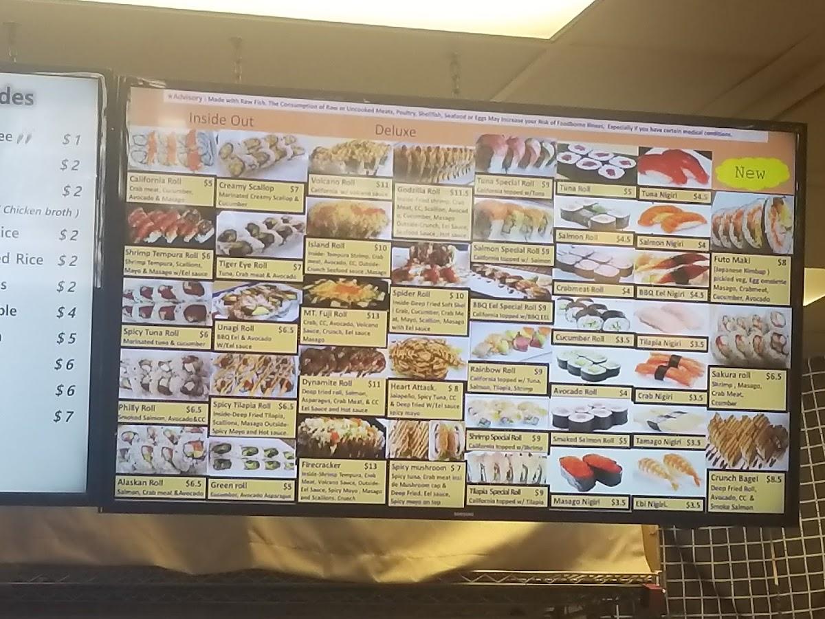 Menu at Cup Works restaurant, Valdosta