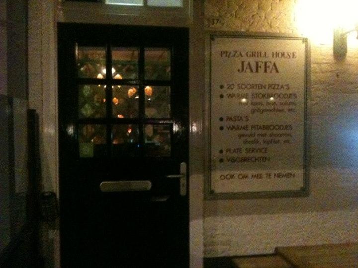 Menu at Jaffa, Rosmalen