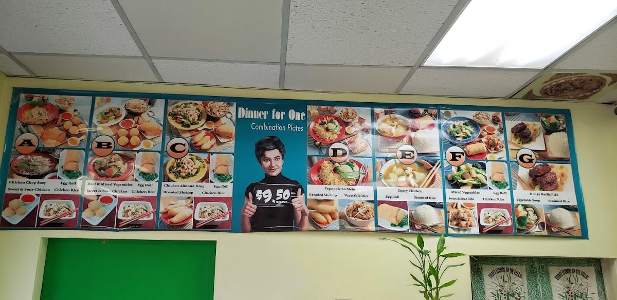 Menu at South Pacific Chinese Food restaurant, Hamilton, Main St E