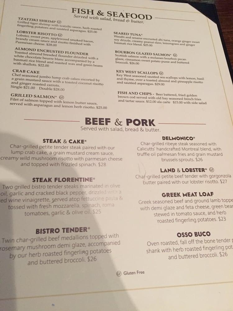 Menu at The Chocolate Avenue Grill pub & bar, Hershey