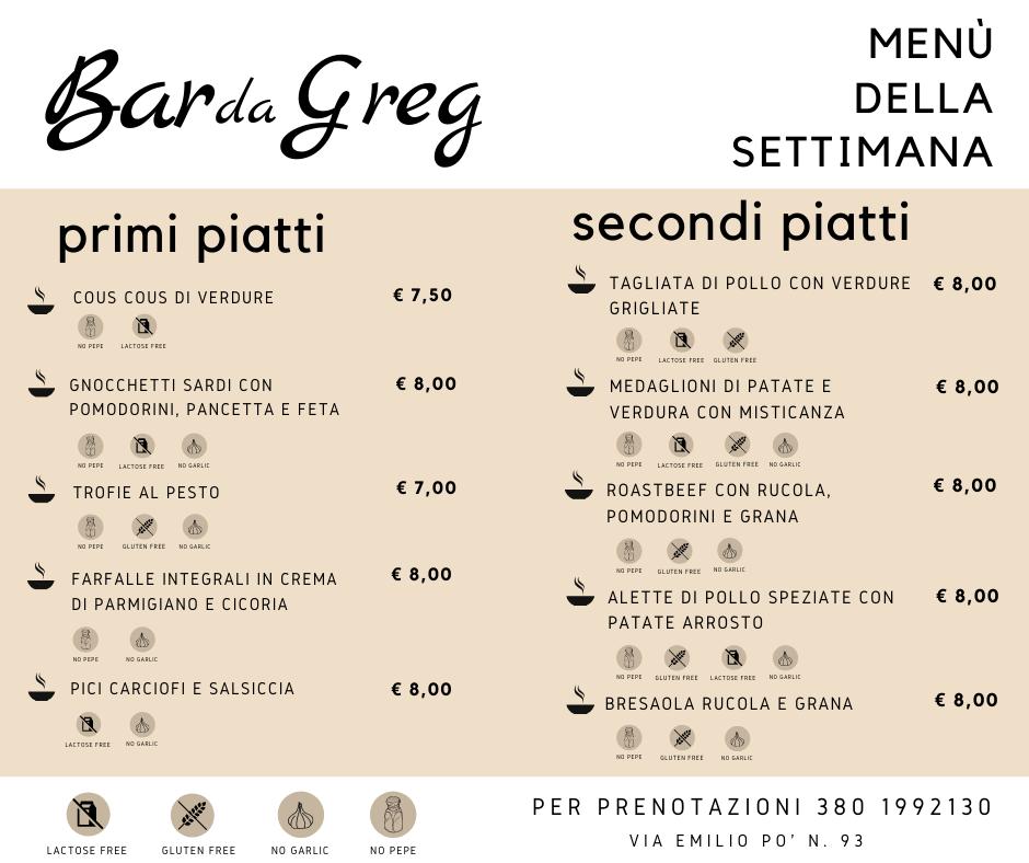 Menu di Bar Demba 