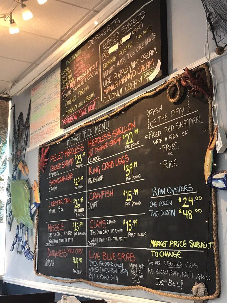 Menu at J Crab House restaurant, Kissimmee
