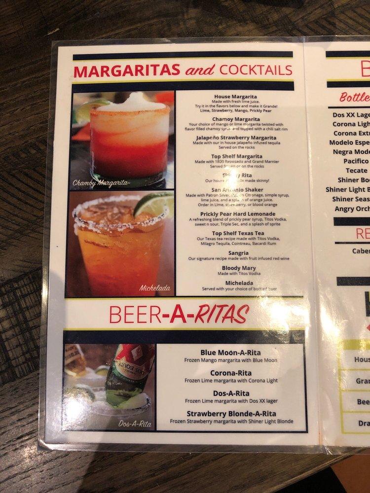 Menu At Alamo Cafe San Antonio I 10 menu-at-alamo-cafe-san-antonio-i-10