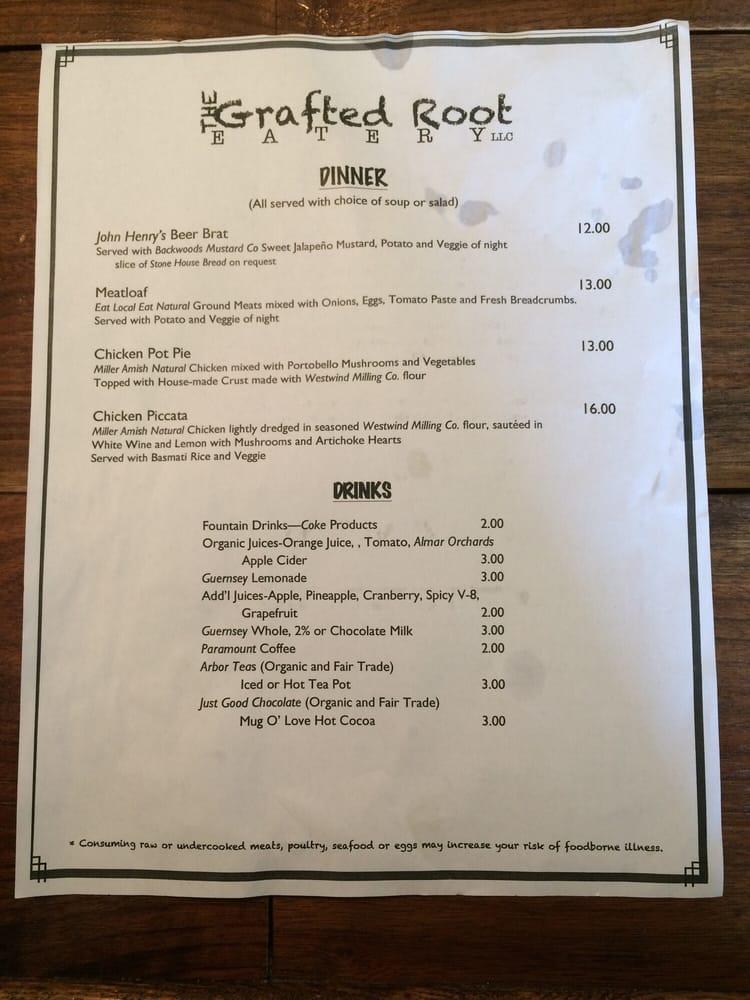 Menu At The Grafted Root Eatery Pub Bar Grand Blanc   Rb89 Menu The Grafted Root Eatery 2022 09 2 