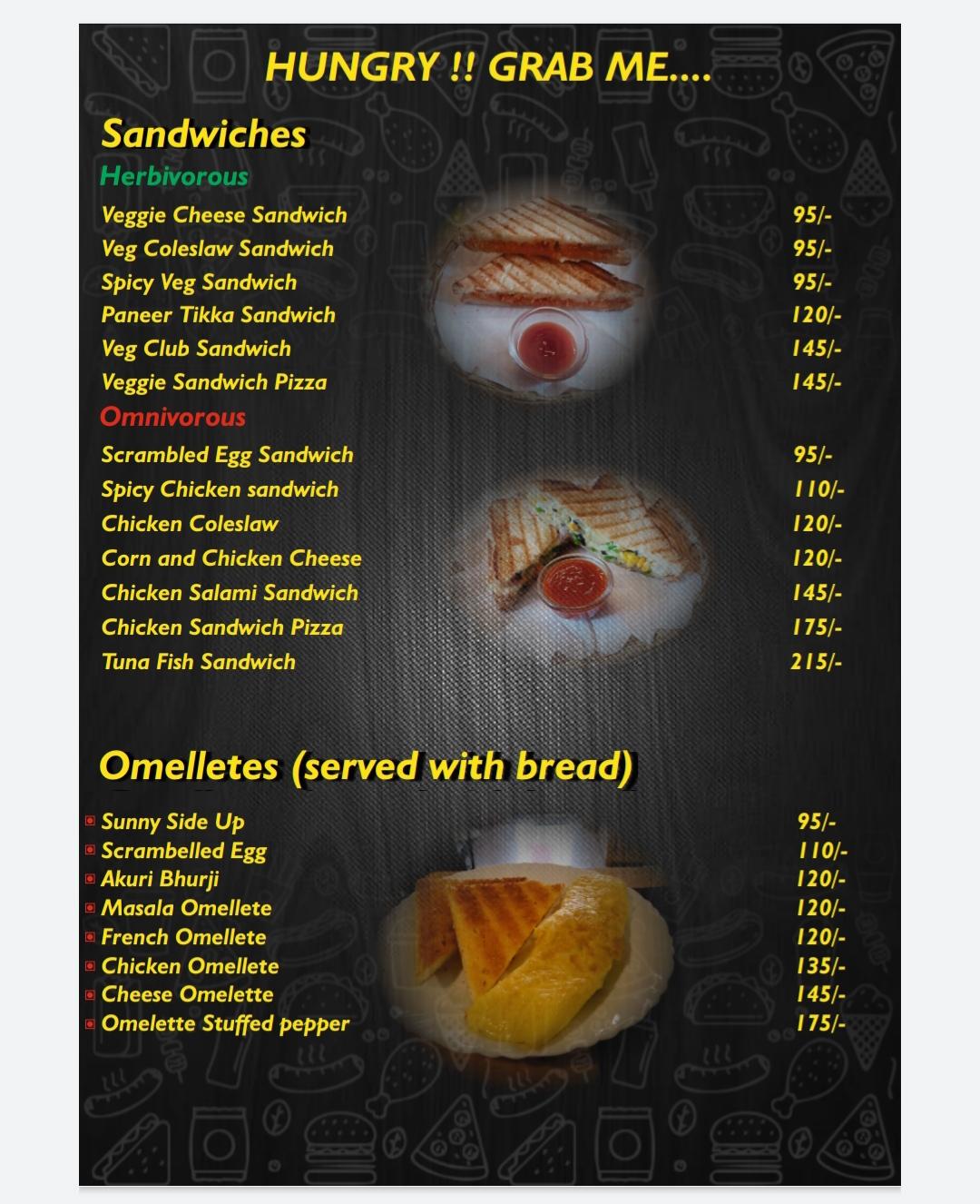 CAFE REWIND menu