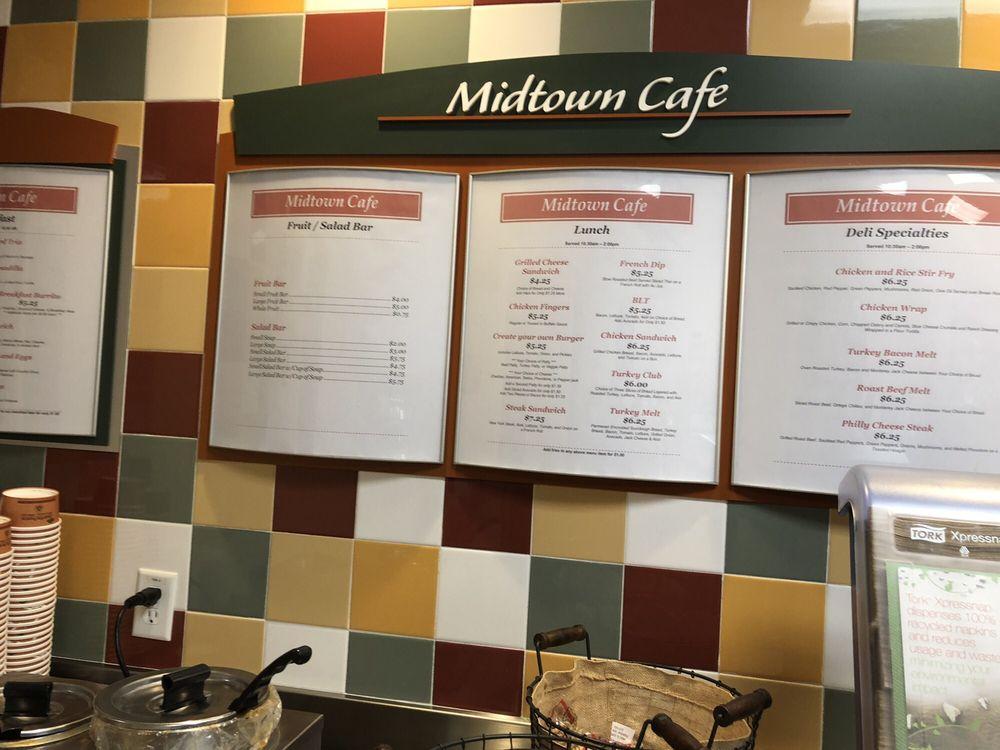 Menu at Midtown Cafe, Carson City