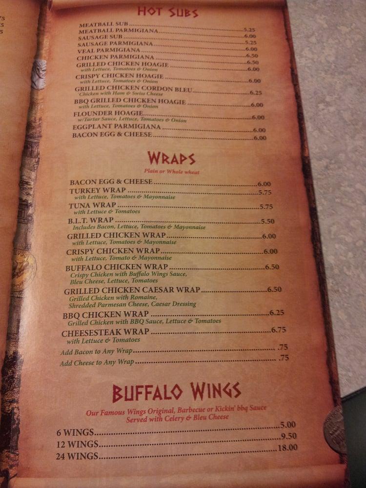 Menu at Empire Pizza pizzeria, Bordentown, 184 US130