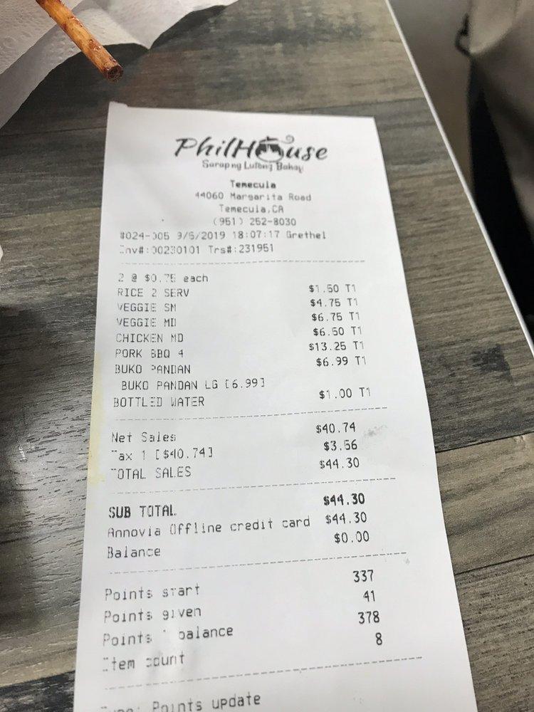 Menu at Island Pacific Supermarket and Seafood restaurant, Temecula