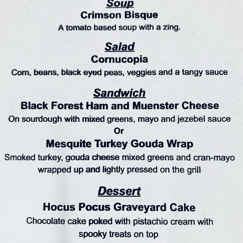 Menu at The Back Porch Restaurant, Lake Alfred, 115 Co Rd 557A