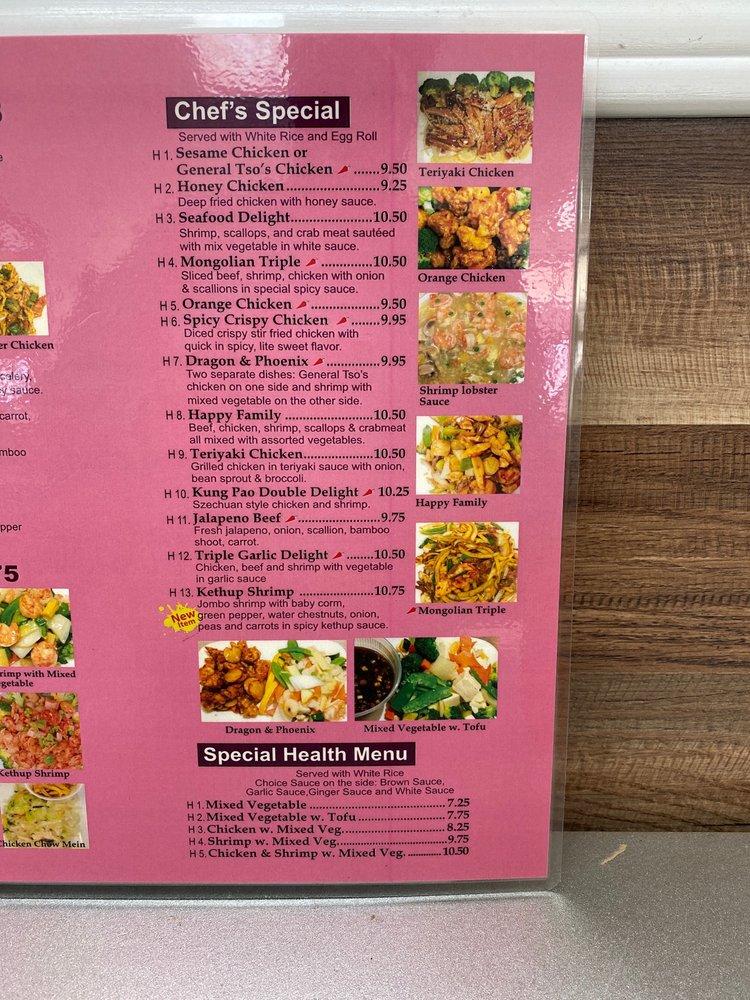 Menu at Wok N Roll restaurant, Mansfield