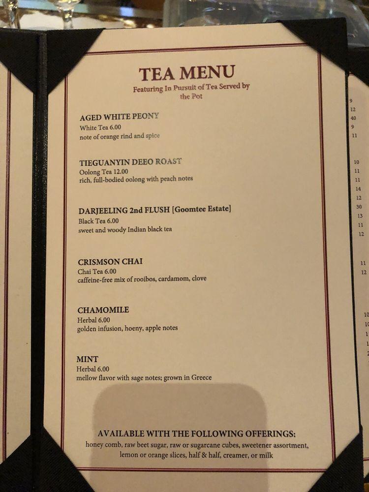 Menu at TBones steakhouse, Las Vegas, W Charleston Blvd
