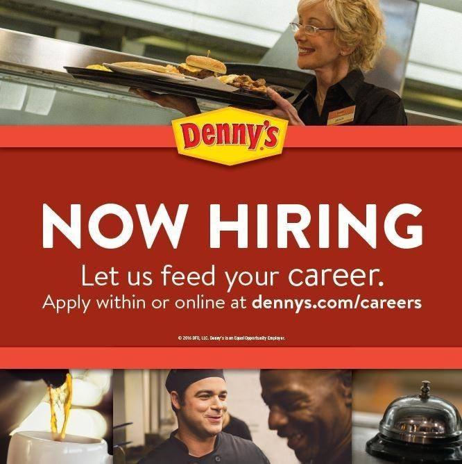 dennys near me hiring