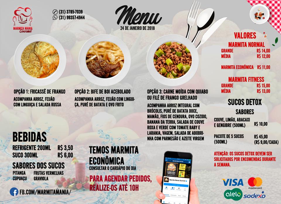 Marmita Mania Gourmet restaurant, Belo Horizonte - Restaurant reviews