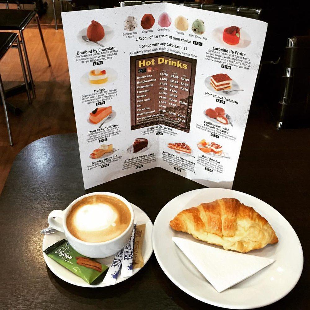 Menu at Coffee Max cafe, London