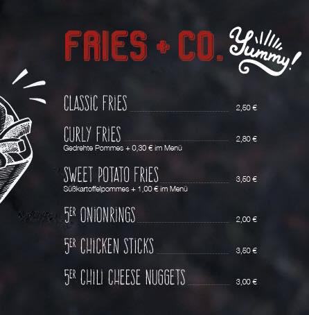 Menu at First Beef restaurant, Betzdorf