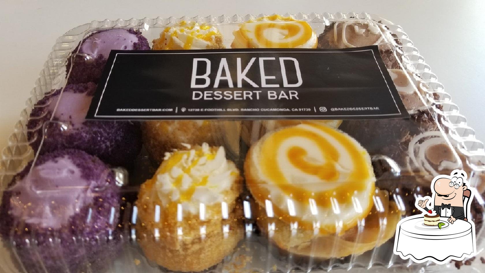 BAKED Dessert Bar, 7880 Kew Ave in Rancho Cucamonga Restaurant menu