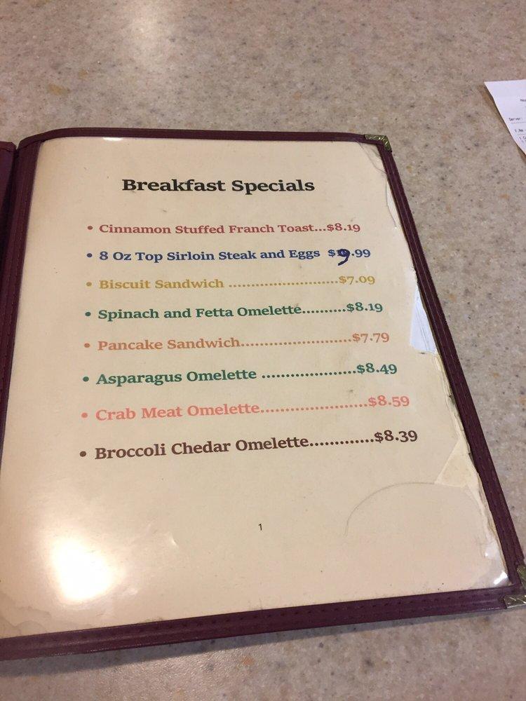 Menu at Hayward Family Restaurant, Hayward