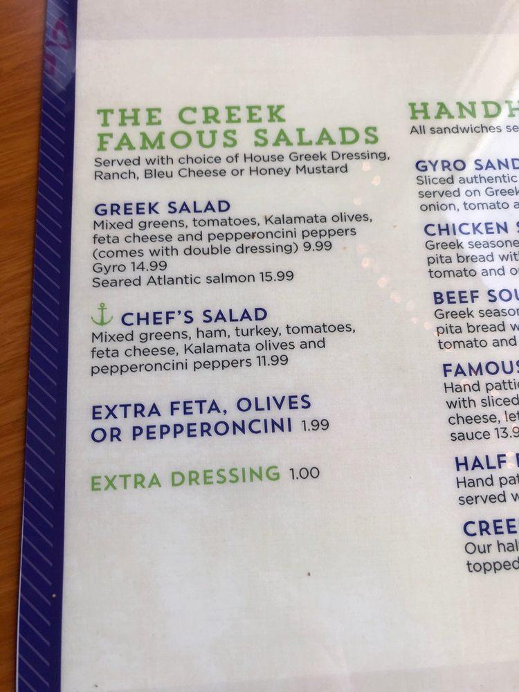 Menu At Buffalo Creek Grill Pub Bar USA 850 Marina Way   Rbad Menu Buffalo Creek Bar And Grill 2021 09 