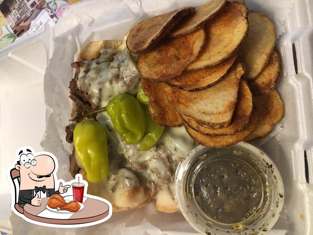 Cronies Charhouse & Ginmill in Kouts Restaurant menu and reviews