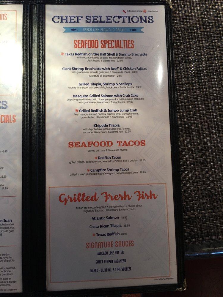 Menu At Pappadeaux Seafood Kitchen Restaurant Conroe I