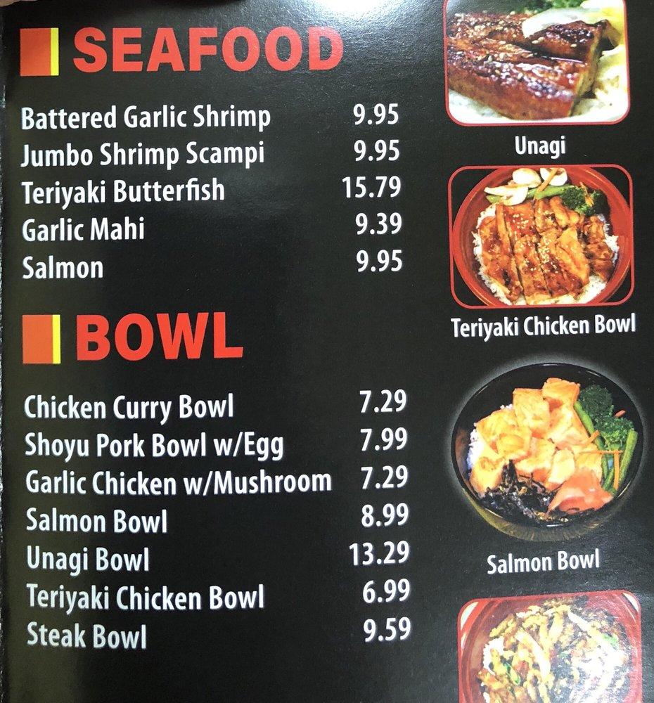 Menu at Pan's Kitchen restaurant, Kaneohe
