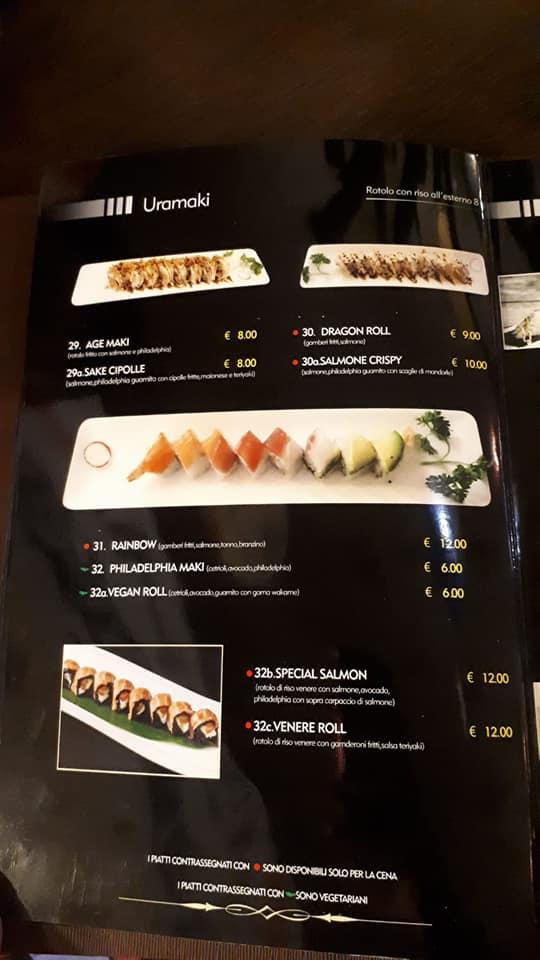 Menu di Sushi Lin 3 