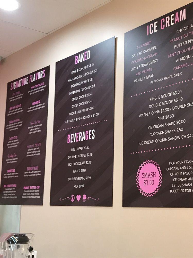 Menu at SmallCakes, Schererville