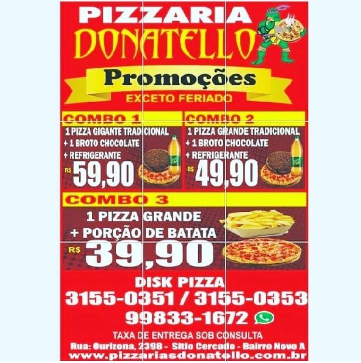 Pizzaria Donatello em Curitiba