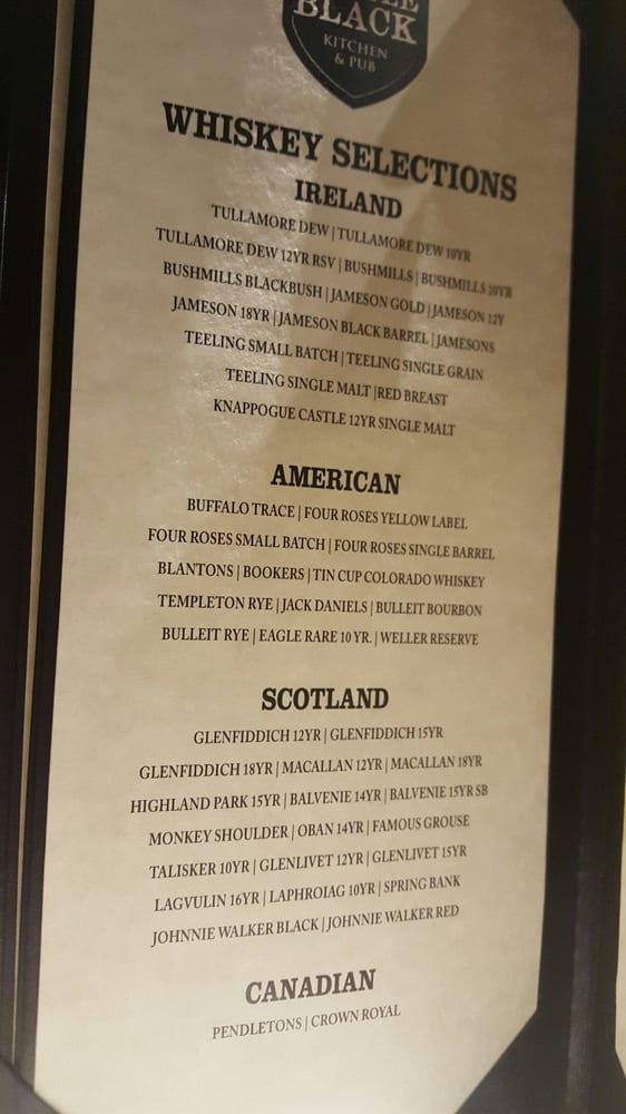 Menu at The Kettle Black Kitchen & Pub, Phoenix