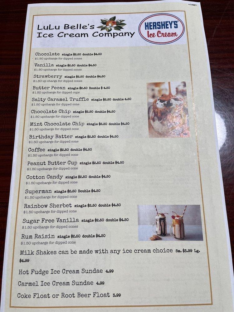 Menu at The Butcher Block Kitchen restaurant, Groveland