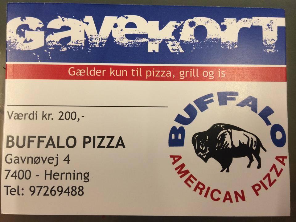 Isse Trickle fedme Buffalo American Pizza pizzeria, Herning, Gavnøvej 4 - Restaurant reviews
