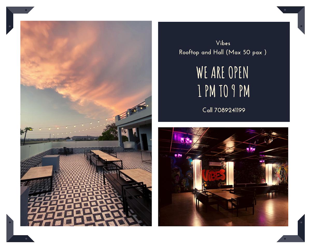 Vibez Garden Rooftop Pub, Jabalpur Restaurant menu and reviews
