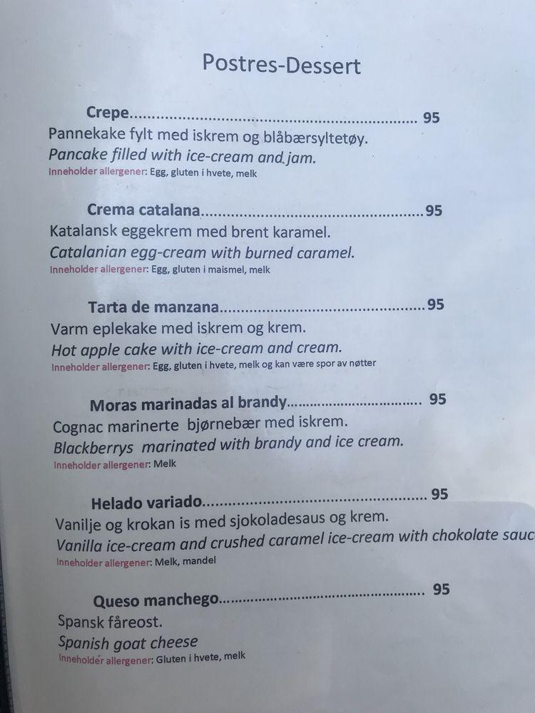 Menu At Elise Cafe AS Oslo menu-at-elise-cafe-as-oslo
