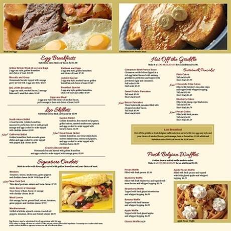 Menu at Waterloo Restaurant & Catering, Akron