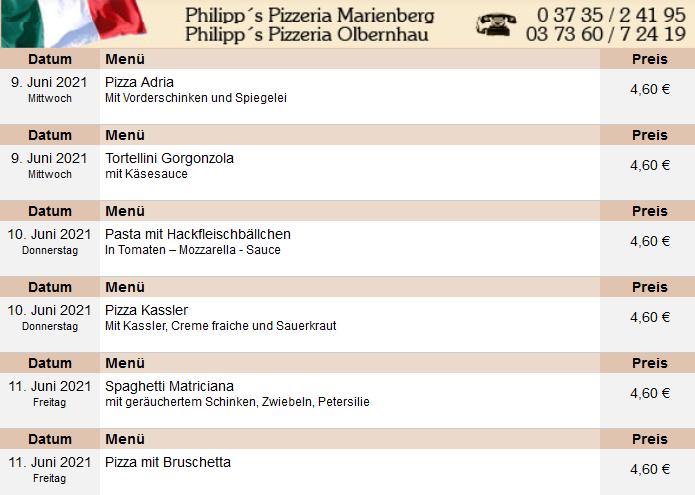 Trattoria Toscana Marienberg