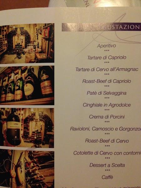 Speisekarte Von Osteria Del Ponte Schweiz Via Alle Cave