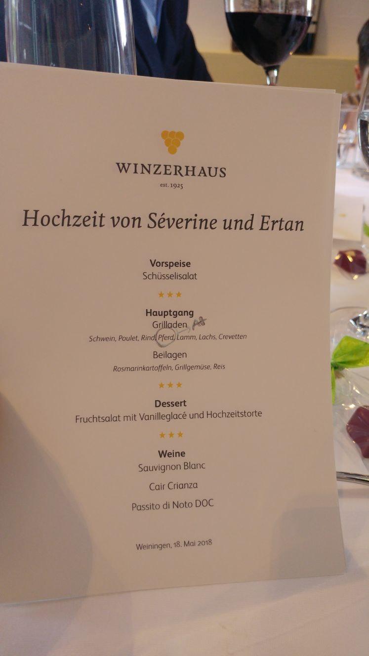 RESTAURANT WINZERHAUS SPEISEKARTE visual data 6