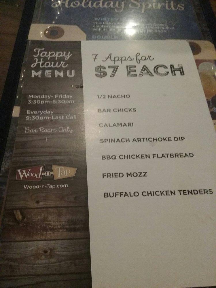 Menu at WoodnTap Rocky Hill restaurant, Rocky Hill, 12 Town Line Rd