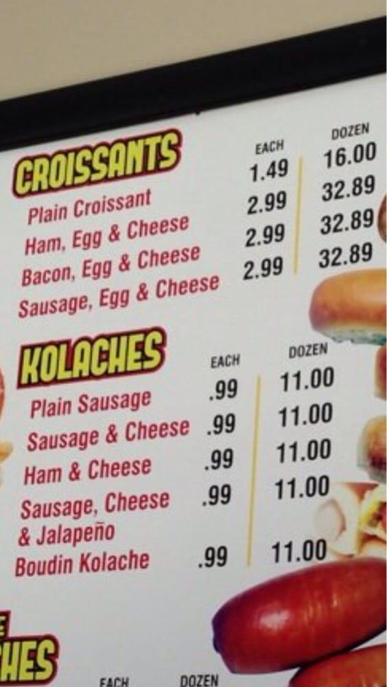 Menu At Ace Donuts Jennings 