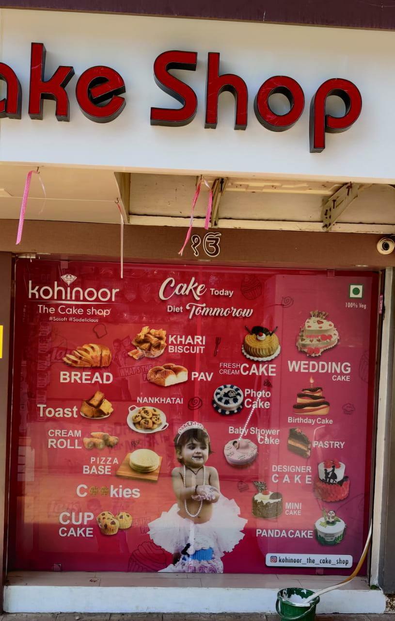 Menu at Kohinoor The Cake Shop, Rajkot