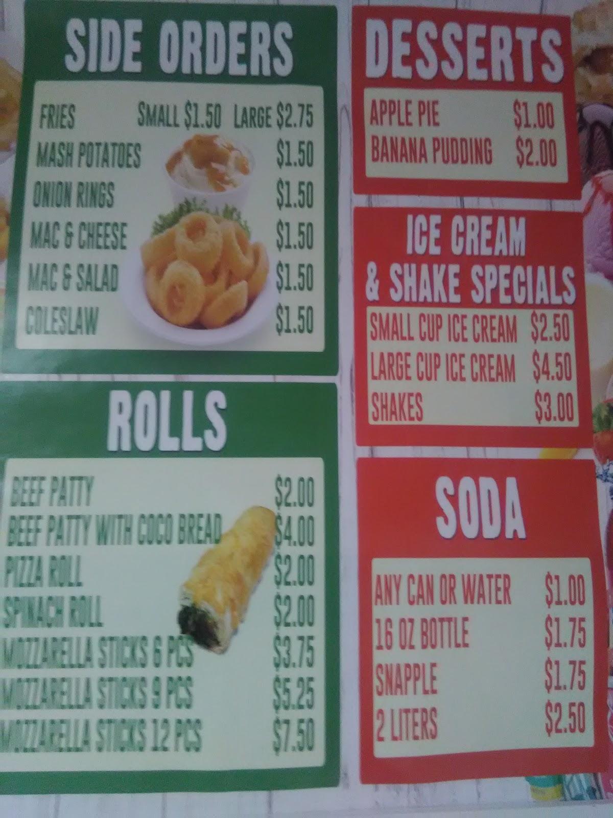 Menu at Kennedy Fried Chicken & Gyro restaurant, Binghamton
