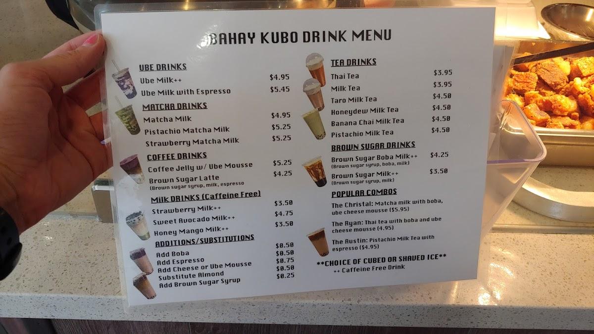 Menu At Bahay Kubo Restaurant Ridgecrest | Sexiz Pix