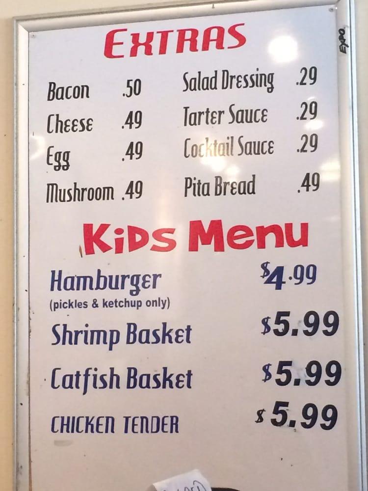 Menu at Goodwood Grill restaurant, Baton Rouge