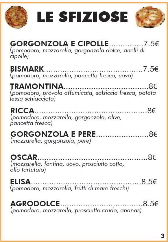 Menu di Capri 