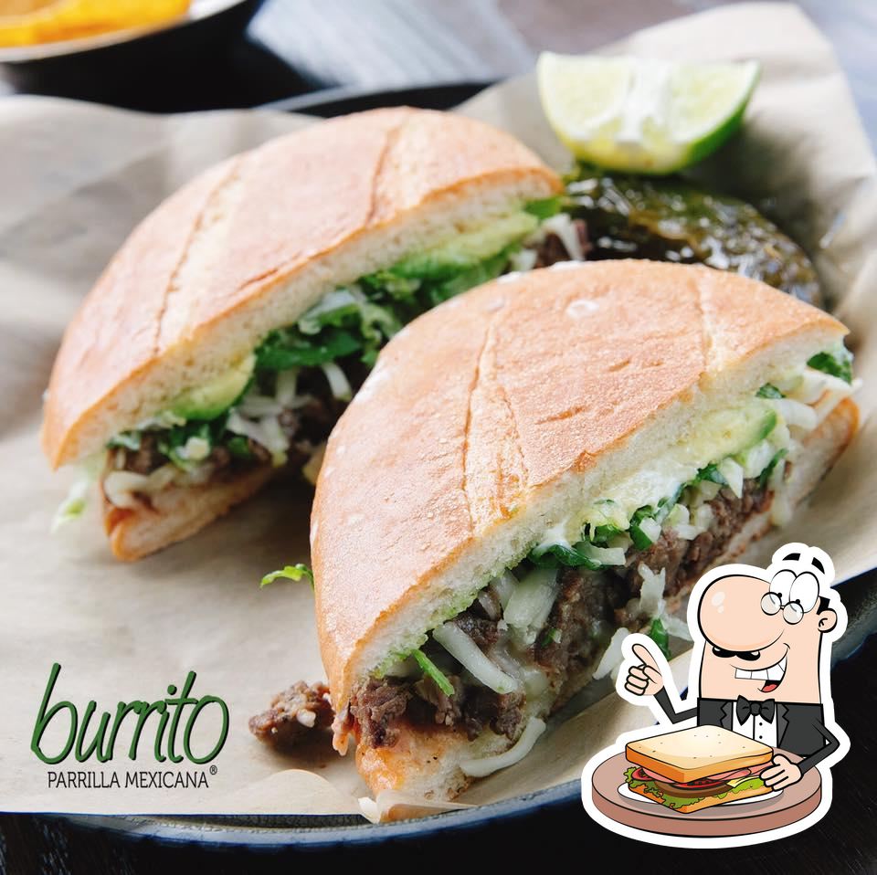 Rbe3 Burrito Parrilla Mexicana Lombard Sandwich 