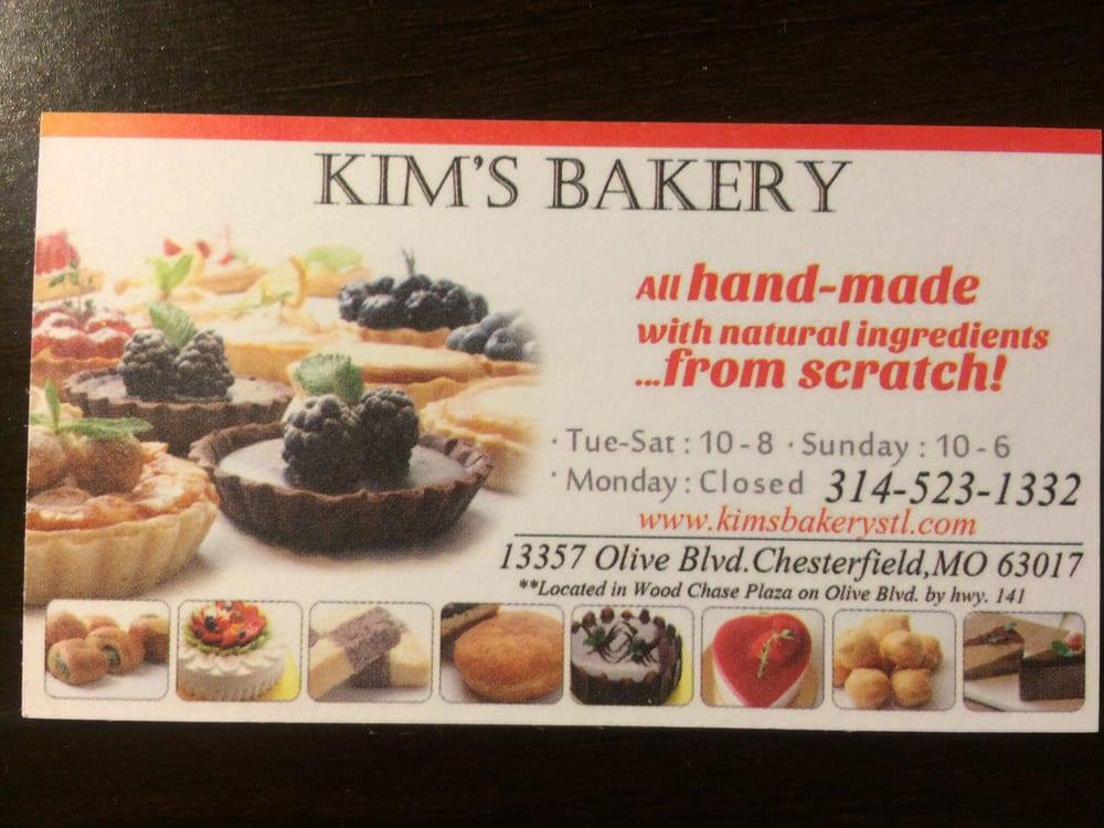 Menu At Kim S Bakery Chesterfield   Rbe6 Kims Bakery Menu 