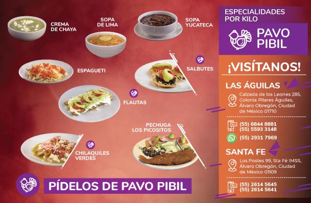 Menu at Los Picositos restaurant, Mexico City, Los Postes 99