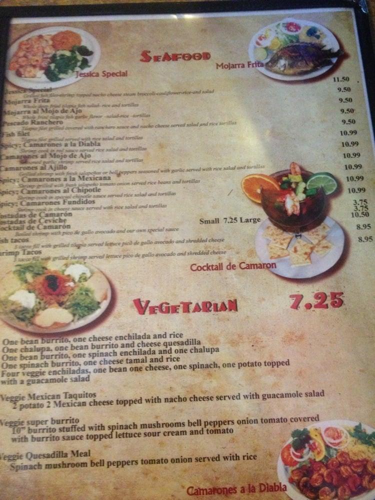 Menu at El Tio Mexican Restaurant, Douglasville, GA5