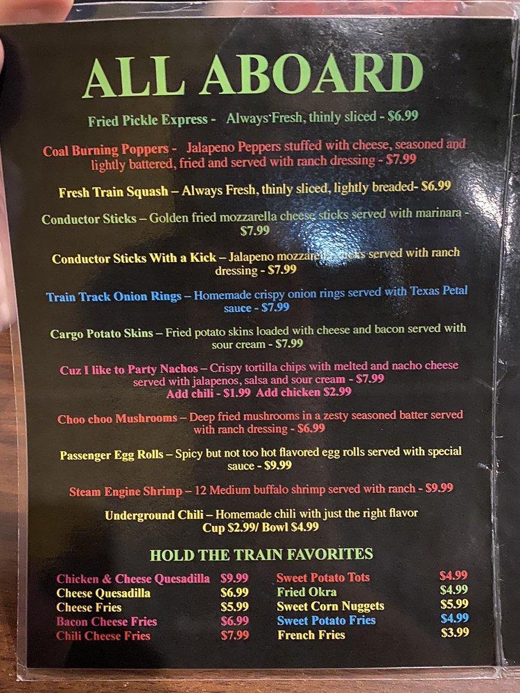 Menu at R & R Wing Cafe, Hilliard